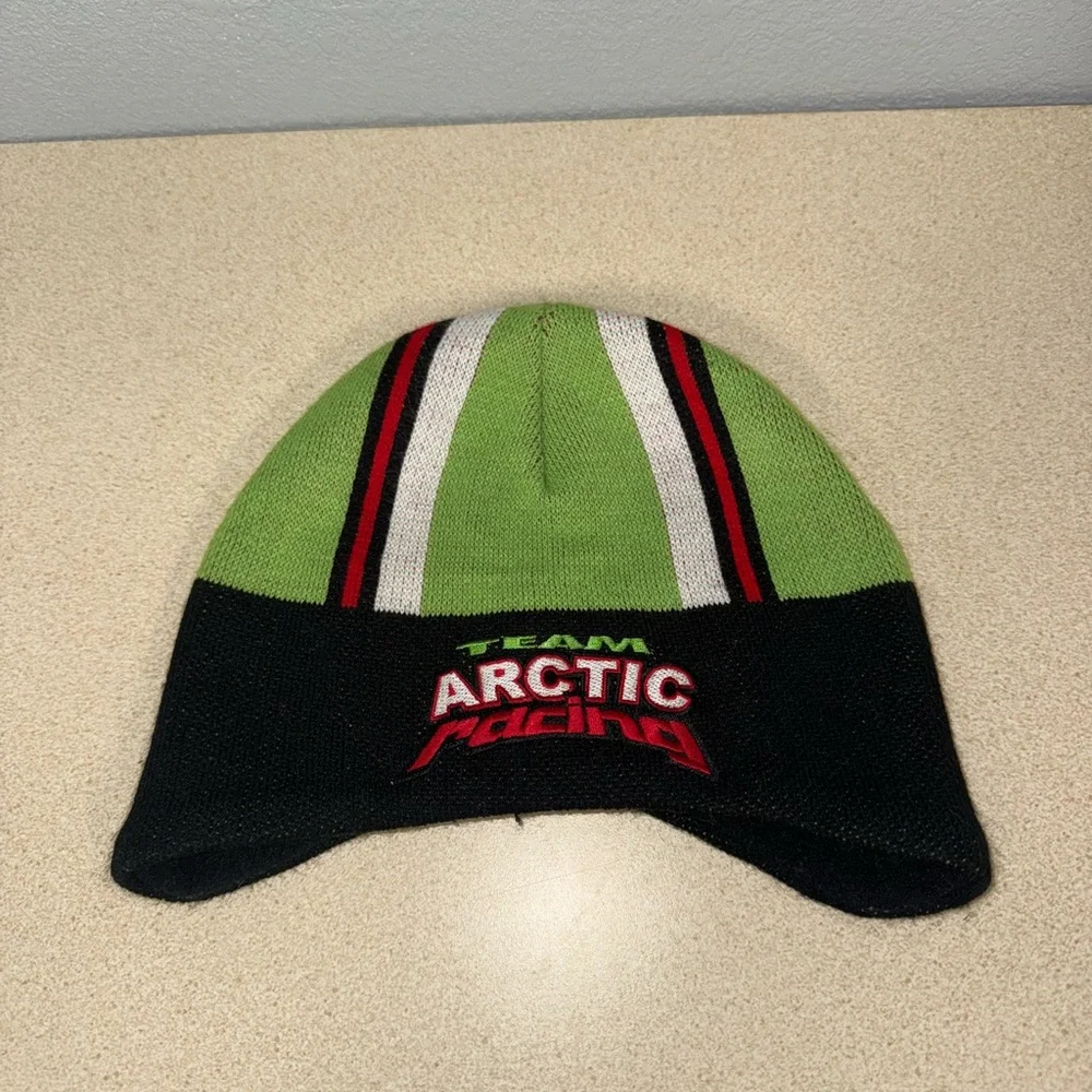 Team‎ Arctic Racing Arctic Cat Youth Beanie Winter Hat Genuine Arcticwear